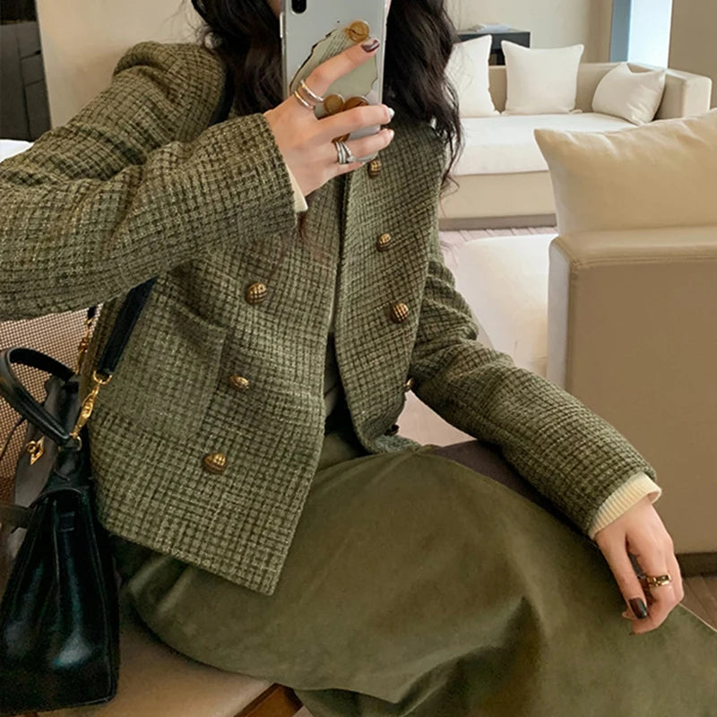 Veste Tweed Élégante Poches | MDN Store