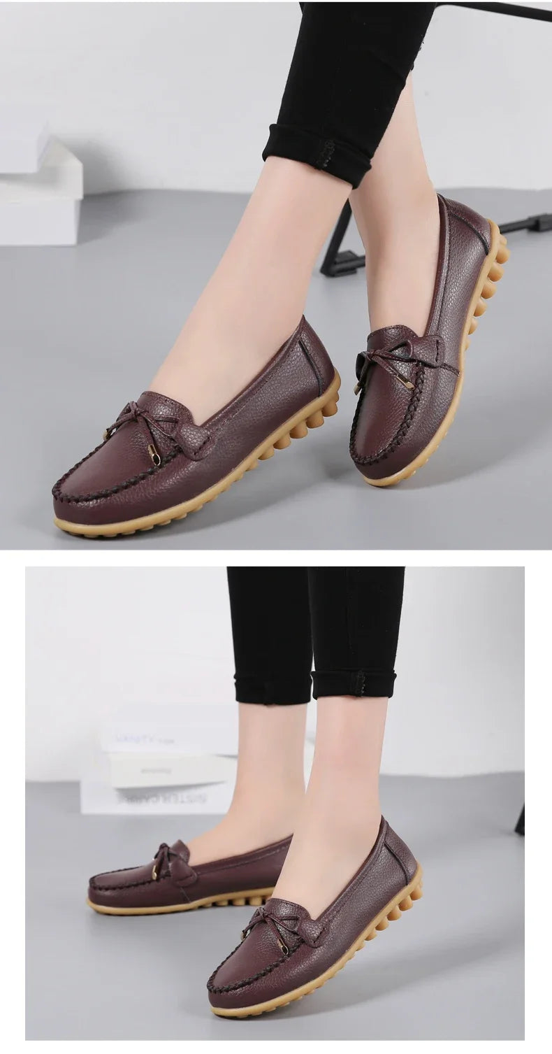 Ballerines Cuir Souple Confort Femme | MDN Store