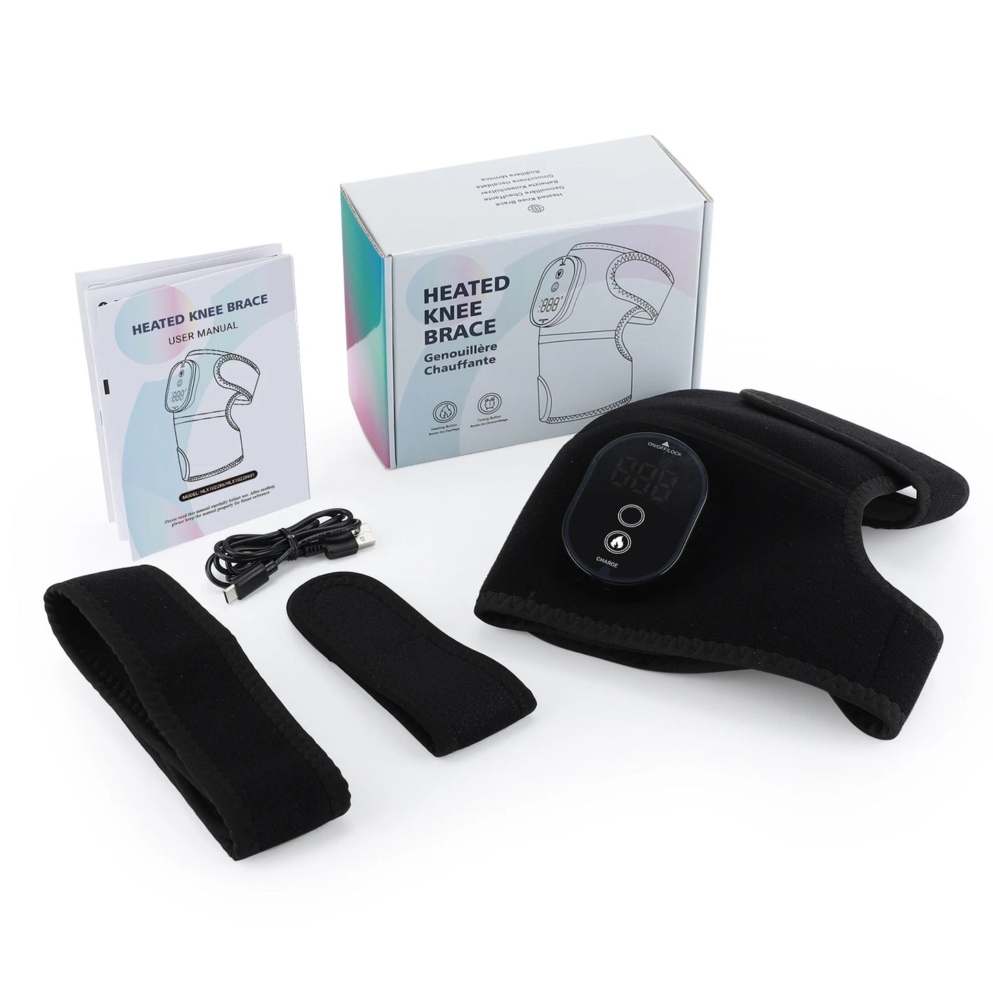 Protection Chauffante Sans Fil Épaule Genou Coude - Thérapie Chaleur | MDN