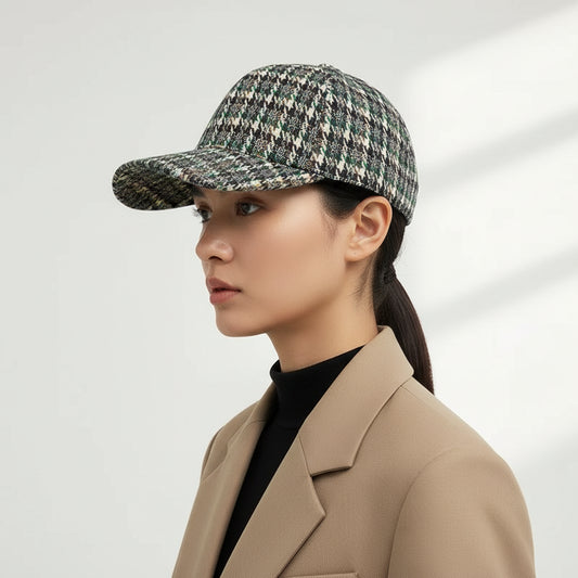 Casquette Baseball Pied-de-Poule | MDN