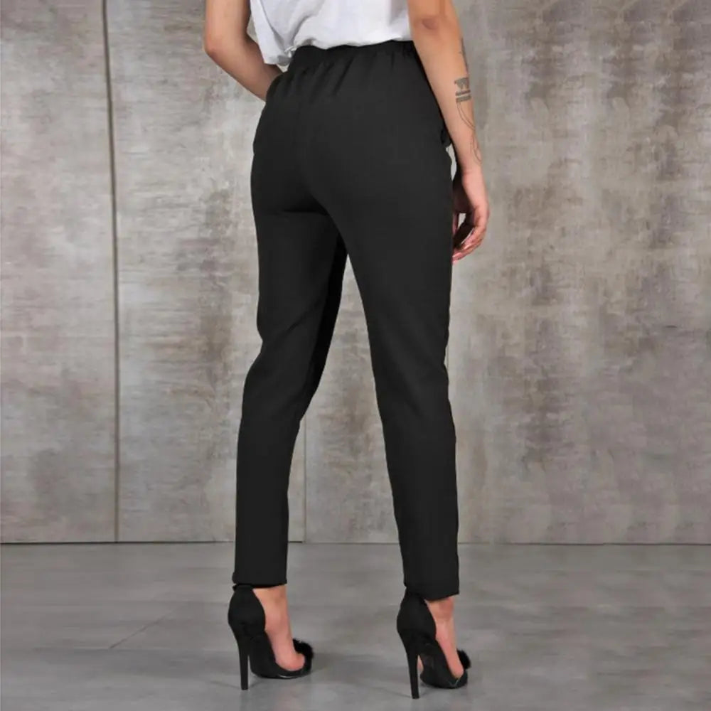 Pantalon Femme Taille Haute Ceinture | MDN Store