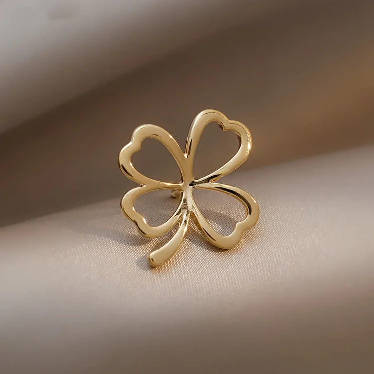 Broche Bauhinia Cristal Zircon Bleu Violet Mariage | MDN