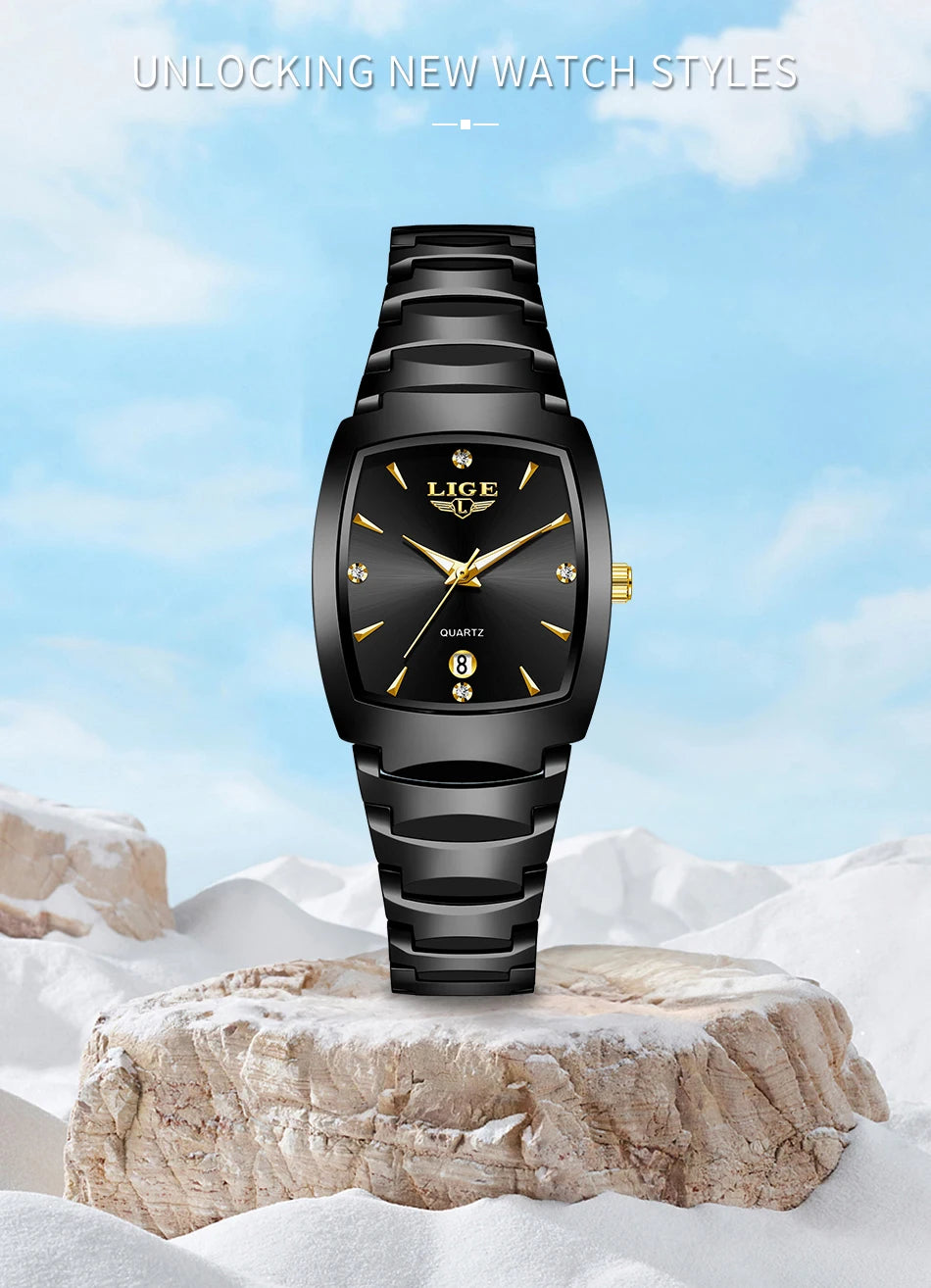 Montre Femme LIGE Business Acier Inoxydable | MDN Store