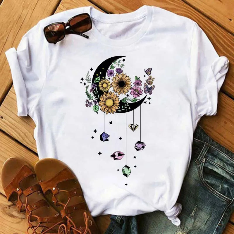 T-Chemise Coton Tournesol Papillon Oversize | MDN Store