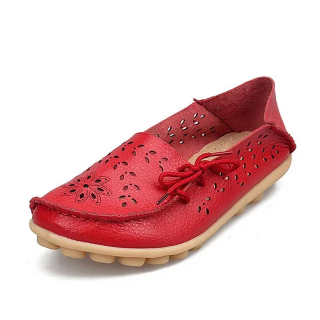 Ballerines Cuir Véritable Confort Femme | MDN