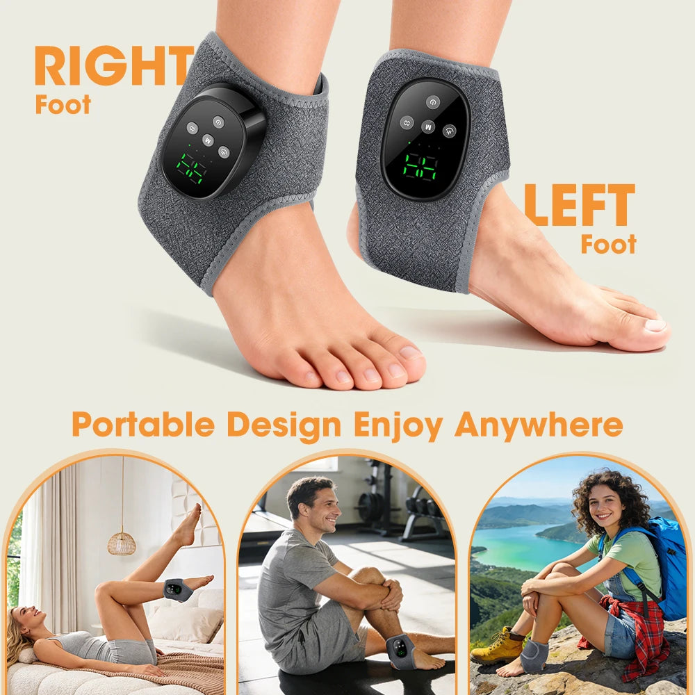 Masseur Electrique Sans Fil Pieds Chevilles Airbag Chaleur | MDN Store 25