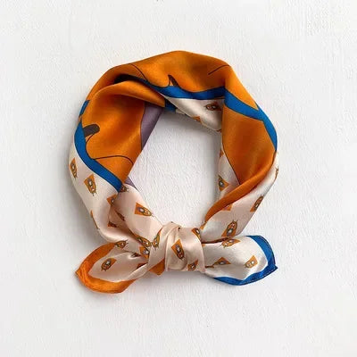 Foulard Carré Soie Naturelle 100% 53cm Femme | MDN Store
