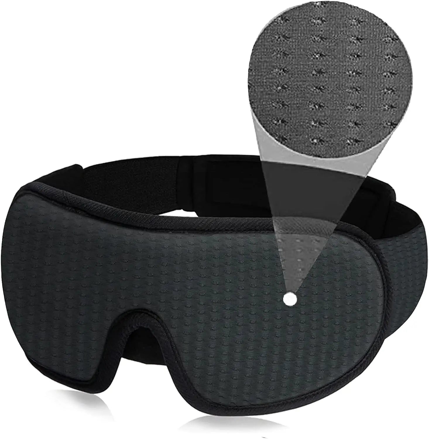 Masque de Sommeil 3D Occultant Rembourré Confort | MDN Store 25