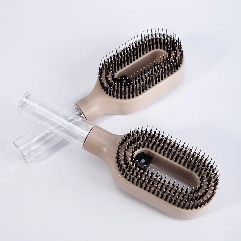 Brosse Demelante 2-en-1 Pulverisateur Massage Cuir Chevelu Antistatique | MDN Store 25