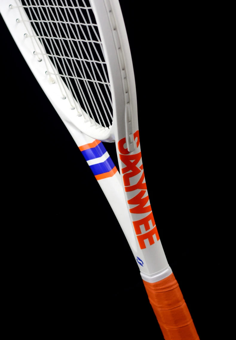 Raquette de Tennis Fibre de Carbone POWER2.0 — Étiquette Tactile 3D, Professionnelle | MDN Store 25