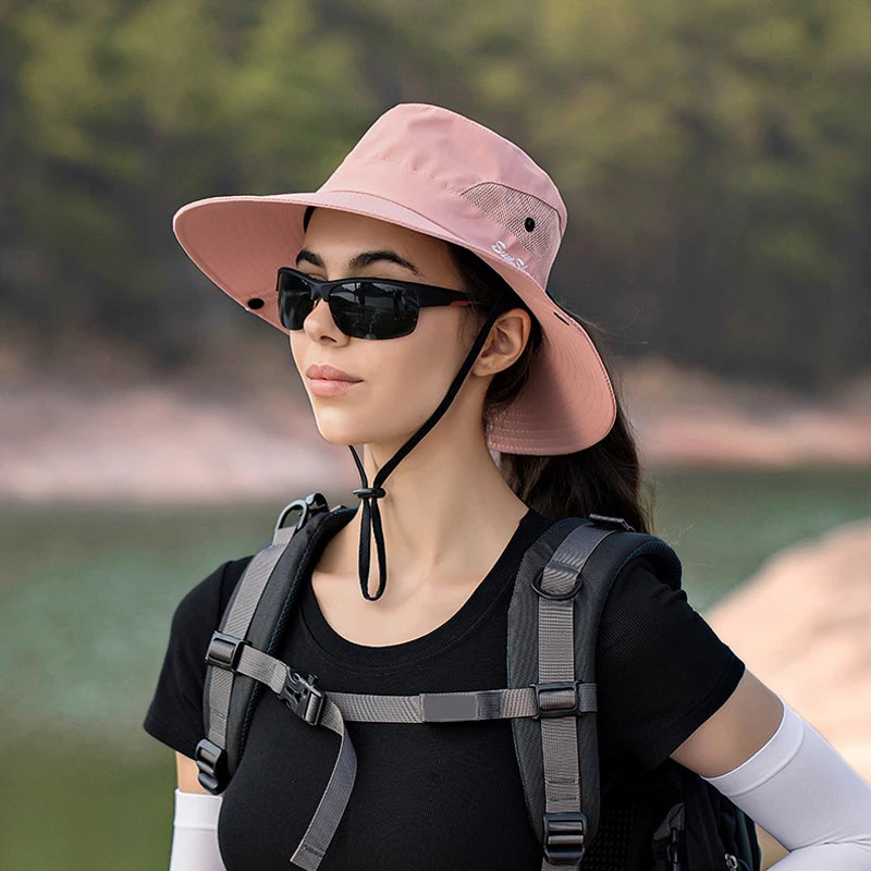 Chapeau Bob Pliable Trou Queue Cheval Bleu | MDN Store