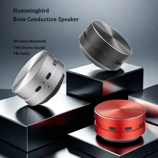 Enceinte Conduction Osseuse Bluetooth TWS Radio FM Portable | MDN