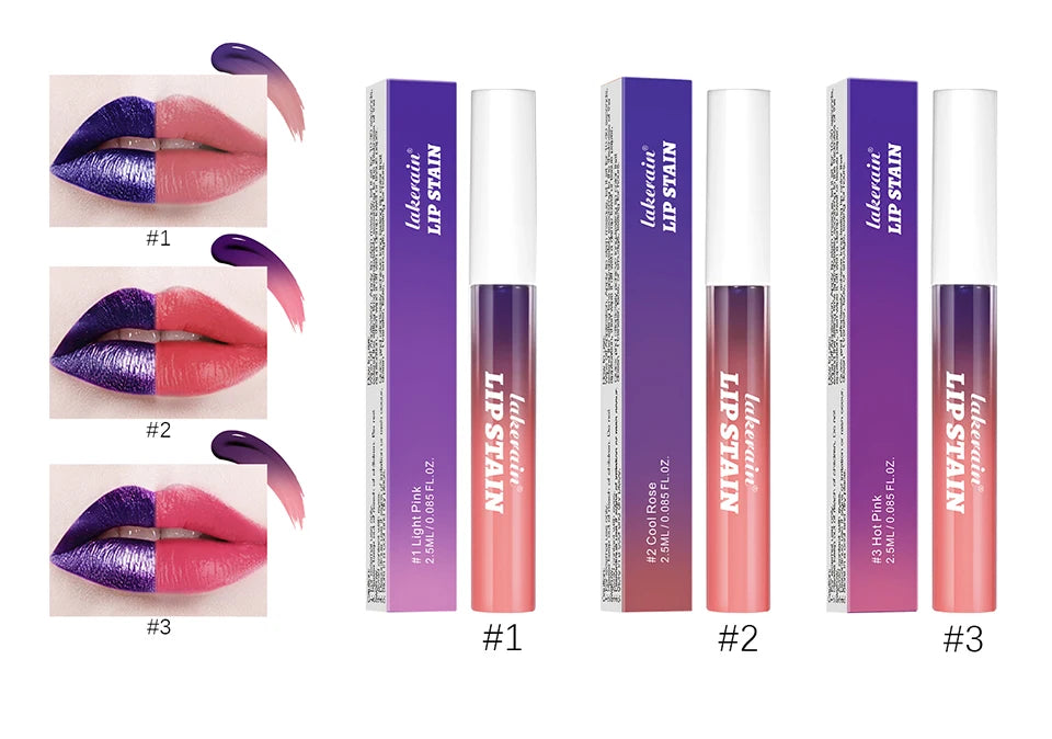 Gloss Lèvres Peel Off Teinture Imperméable Rose Anti-Transfert Naturel | MDN Store