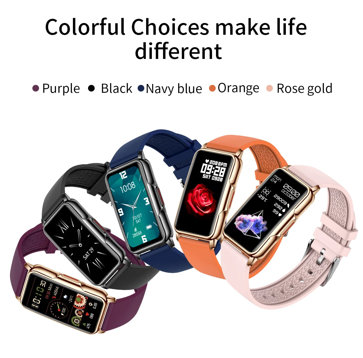Bracelet Connecté Sport Cardiofréquencemètre SpO2 | MDN Store