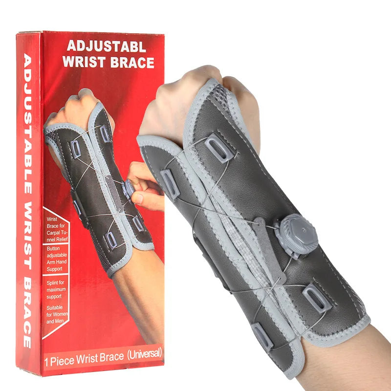 Attelle Poignet Ajustable Plaque Acier Protection Tendon | MDN Store