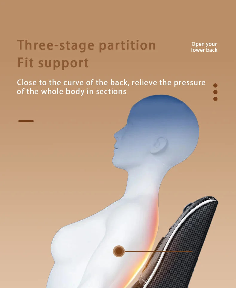 Masseur Cervical Électrique Shiatsu Chauffant Nuque Épaules | MDN