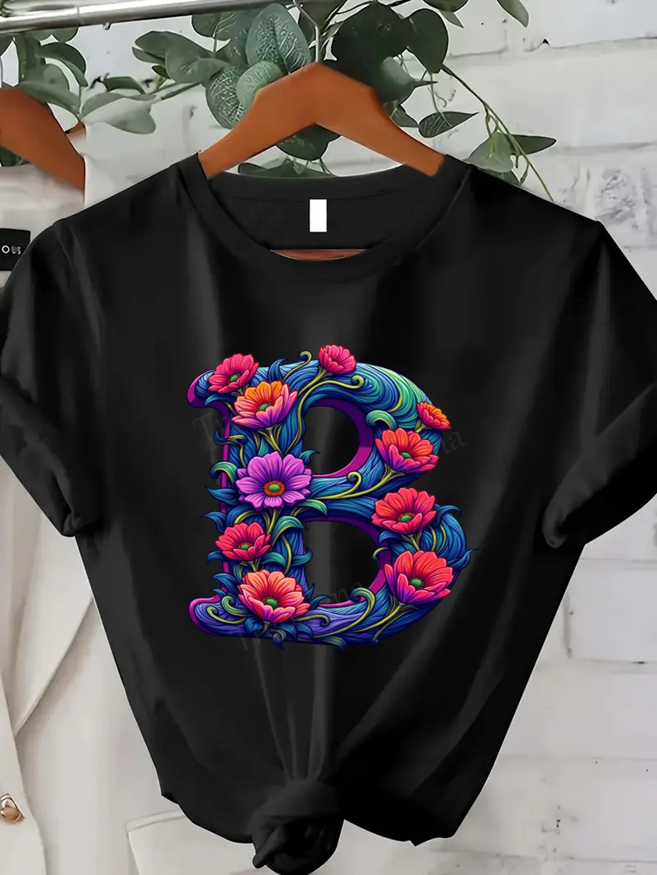 T-Chemise Floral Roses Femme | MDN Store