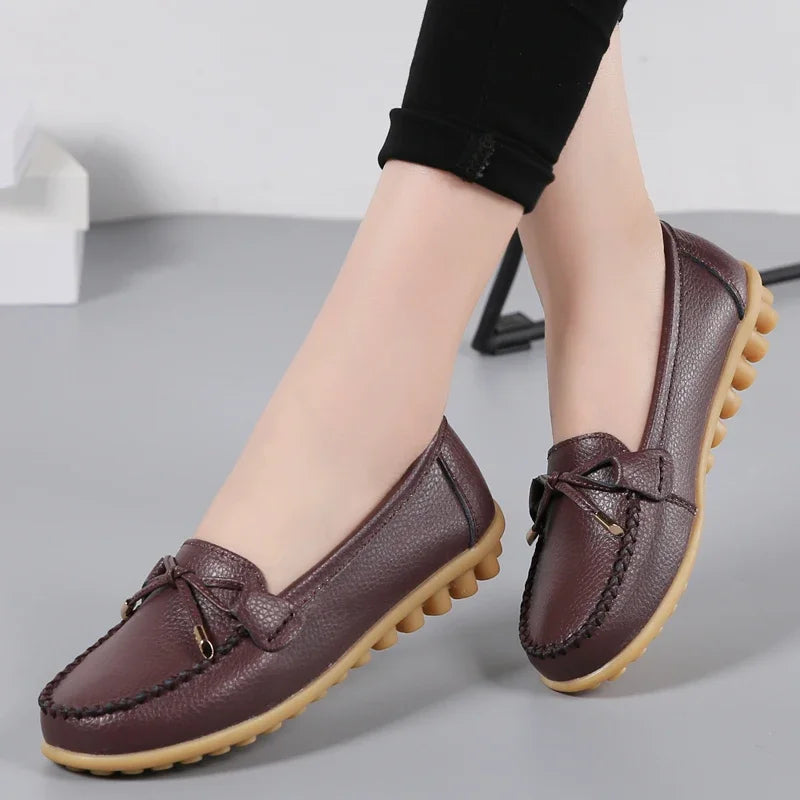Ballerines Cuir Souple Confort Femme | MDN Store