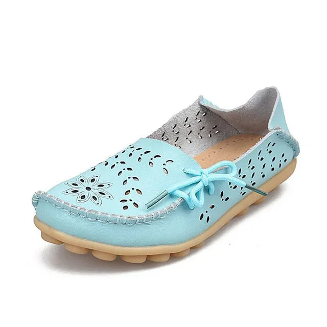 Ballerines Cuir Véritable Confort Femme | MDN