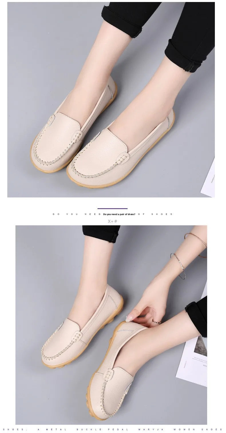 Chaussures Cuir Confort Slip-On Respirantes | MDN Store