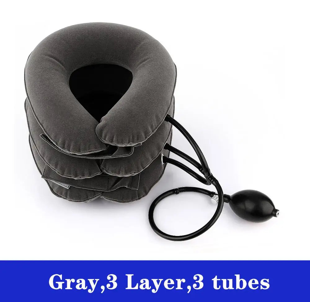 Coussin Cervical Gonflable Traction Nuque 3 Couches | MDN Store