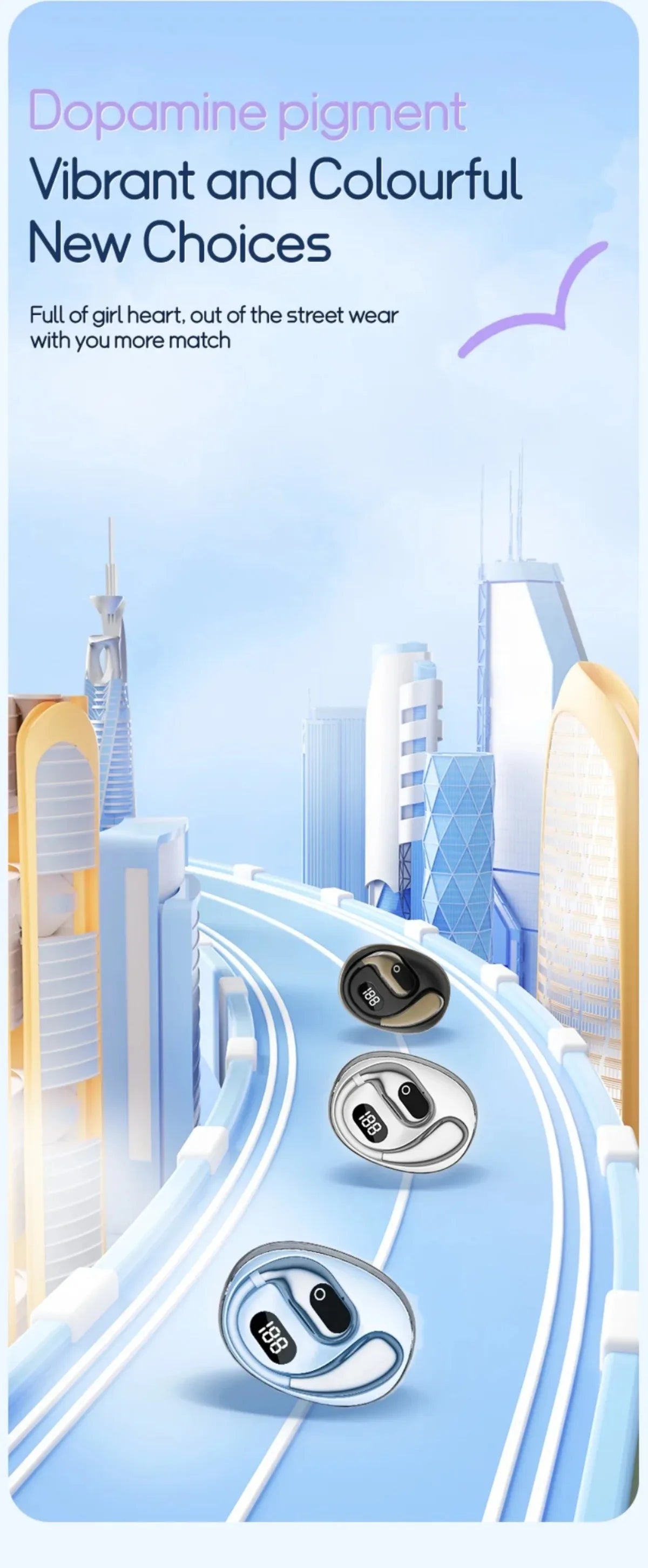 Écouteurs Traducteur 144 Langues Bluetooth | MDN