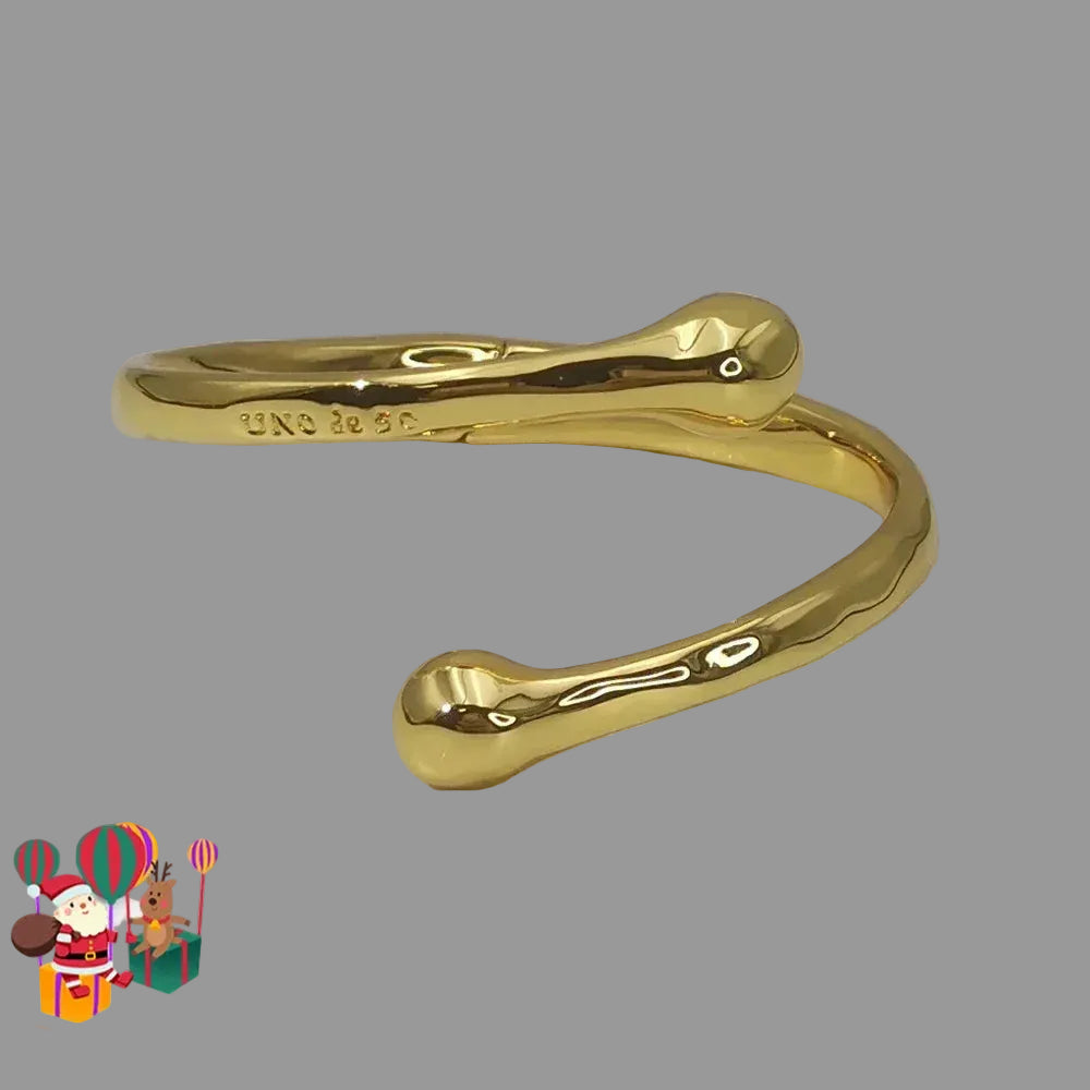 Bracelet Ouverture Géométrique Punk Hip Hop Or Couple Festival | - MDN Store 25