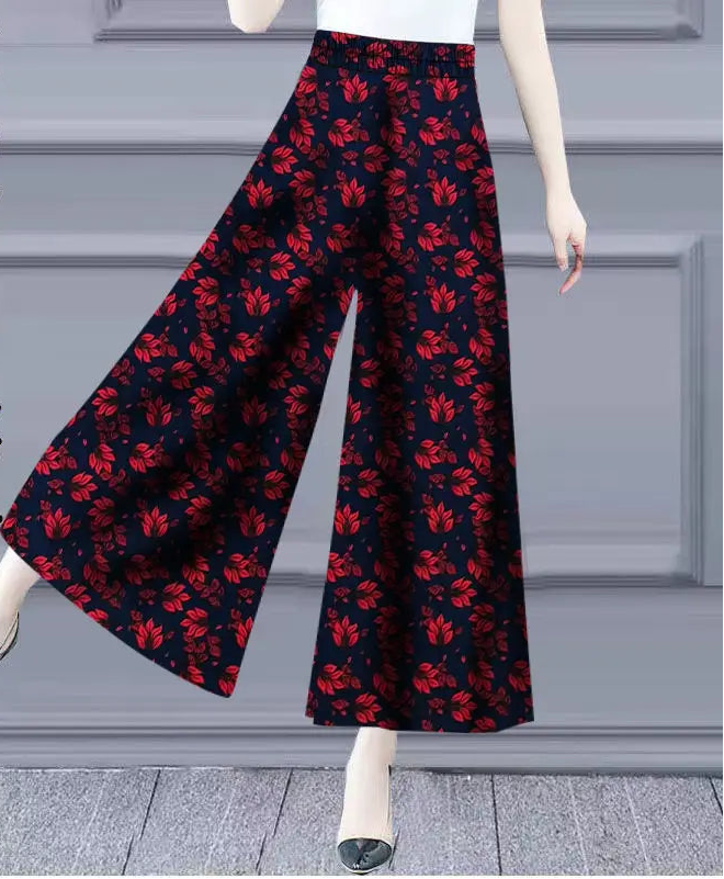 Pantalon Large Vintage Y2K Imprimé | MDN Store