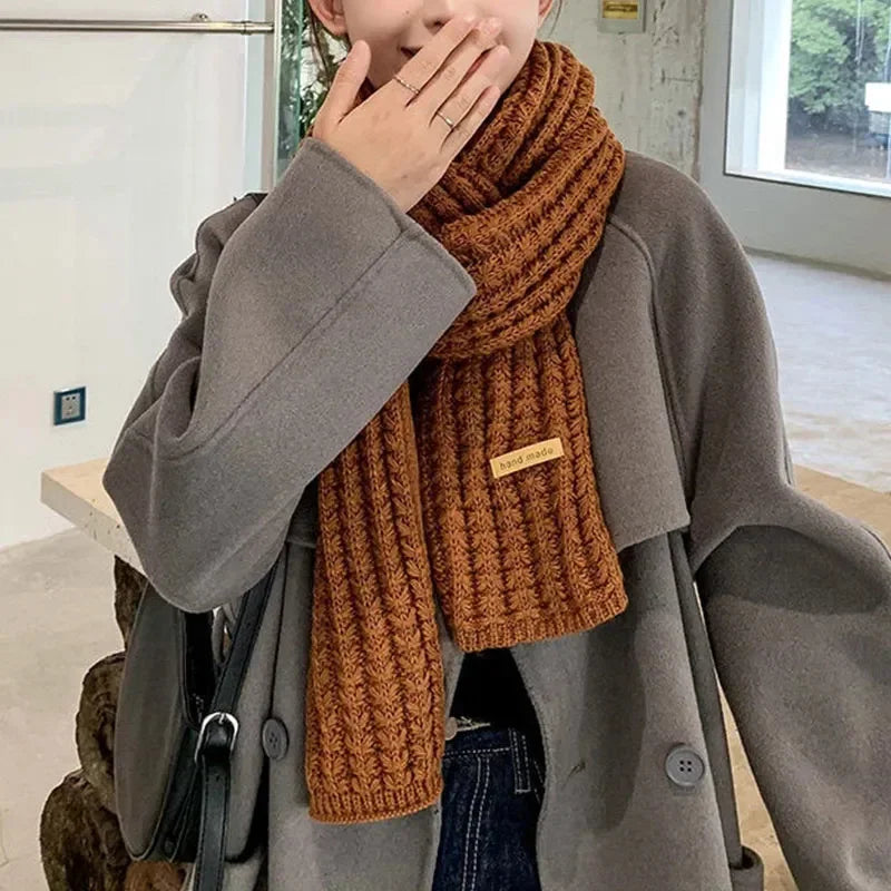 Écharpe Tricotée Thermique Hiver | MDN Store