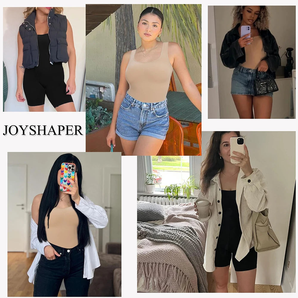 Body Gainant Bretelles Larges Shorty Femme - Gaine Complète Ventre Plat Confortable | MDN