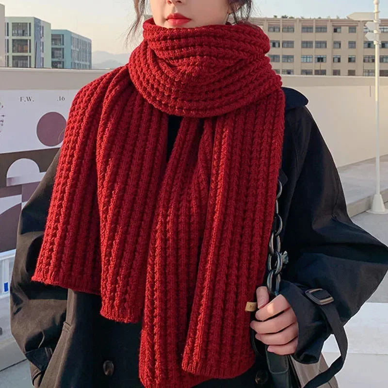 Écharpe Tricotée Thermique Hiver | MDN Store