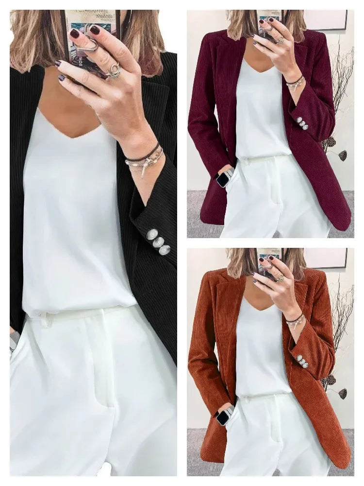 Cardigan Velours Côtelé Slim | MDN Store