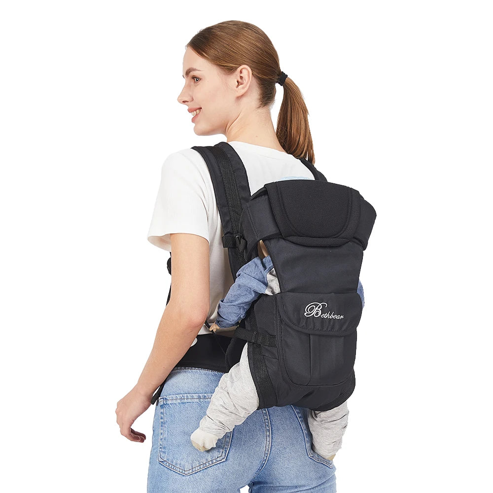 Porte-Bébé Ergonomique 4-en-1 Ajustable Nouveau-né Bambin | MDN Store