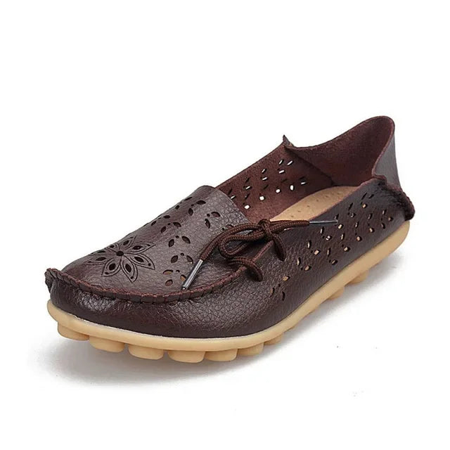 Ballerines Cuir Véritable Confort Femme | MDN Store