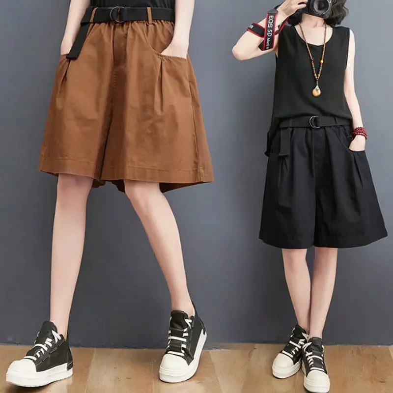 Short Femme Large Décontracté Coupe Ample Été | MDN Store