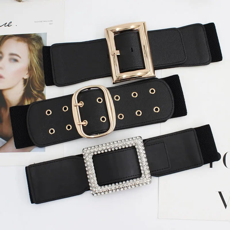 Ceinture Large Boucle Dorée | MDN Store