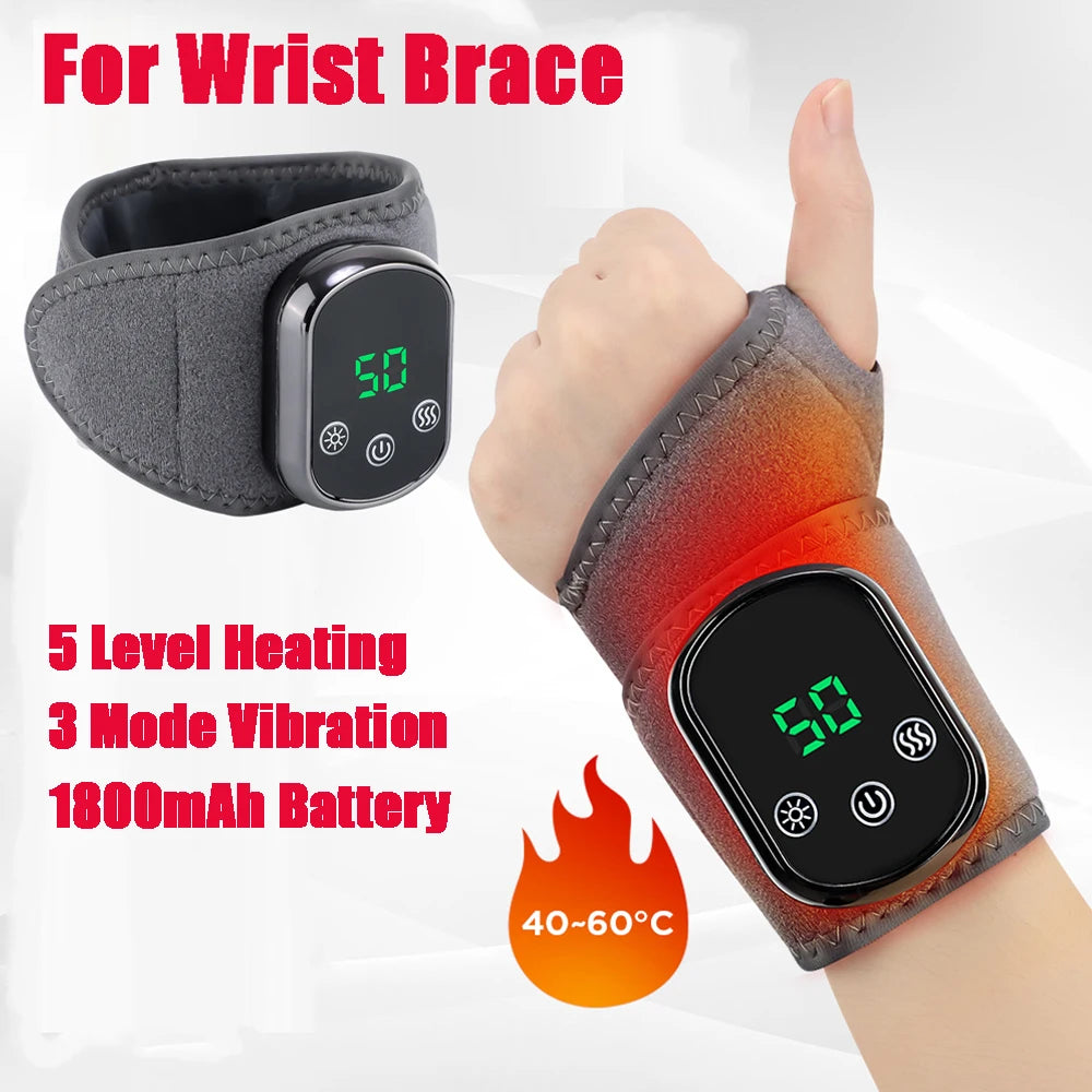 Attelle Poignet Chauffante Electrique Vibration 3 Niveaux Rechargeable | MDN Store 25