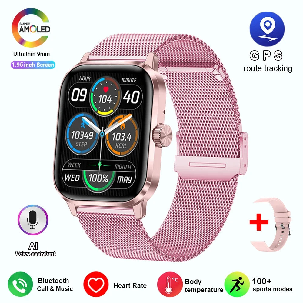 Montre Connectée Ultra-Fine 1.99" Appels Bluetooth GPS | MDN Store