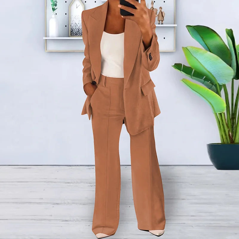 Ensemble Tailleur Pantalon Blazer Noir | MDN Store