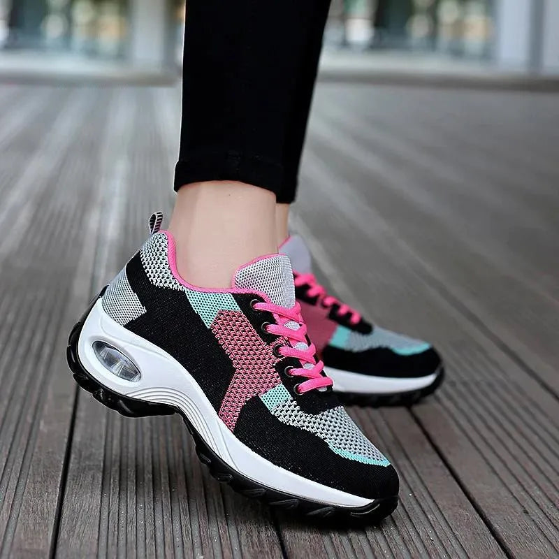 Baskets Mesh Compensées Femme | MDN Store