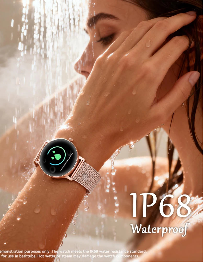 Montre Connectée Femme Luxe 1.27" Bluetooth | MDN Store