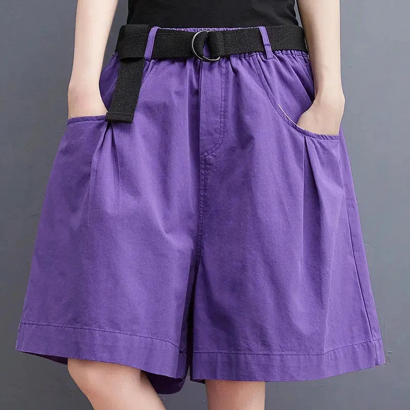 Short Femme Large Casual Coupe Ample Été | MDN