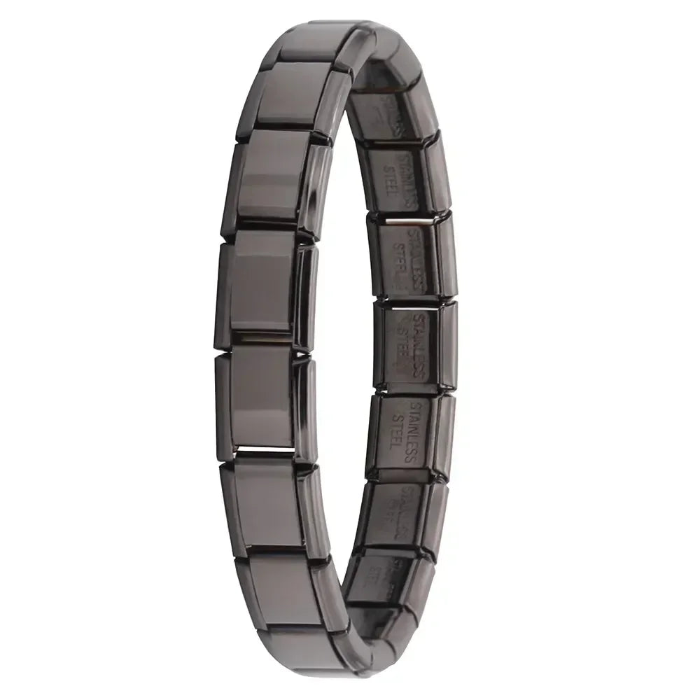 Bracelet Femme Elastique Charme Acier Inoxydable 9mm | MDN Store