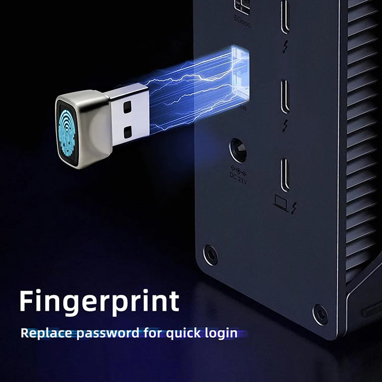 Lecteur Empreinte Digitale USB Biométrique Windows Hello Sécurité PC | MDN Store