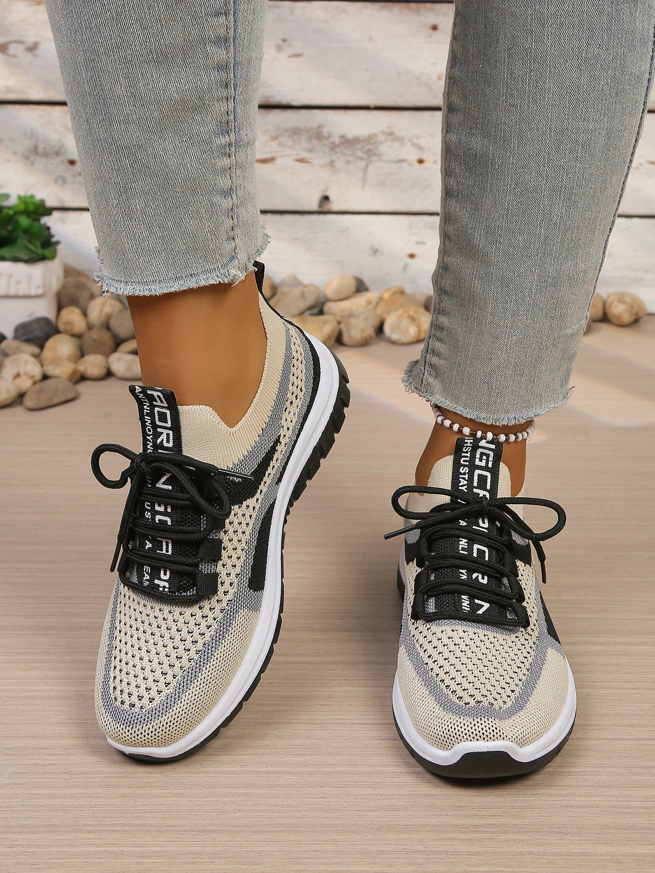 Baskets Bicolores Décontractées Femme Été | MDN Store 25
