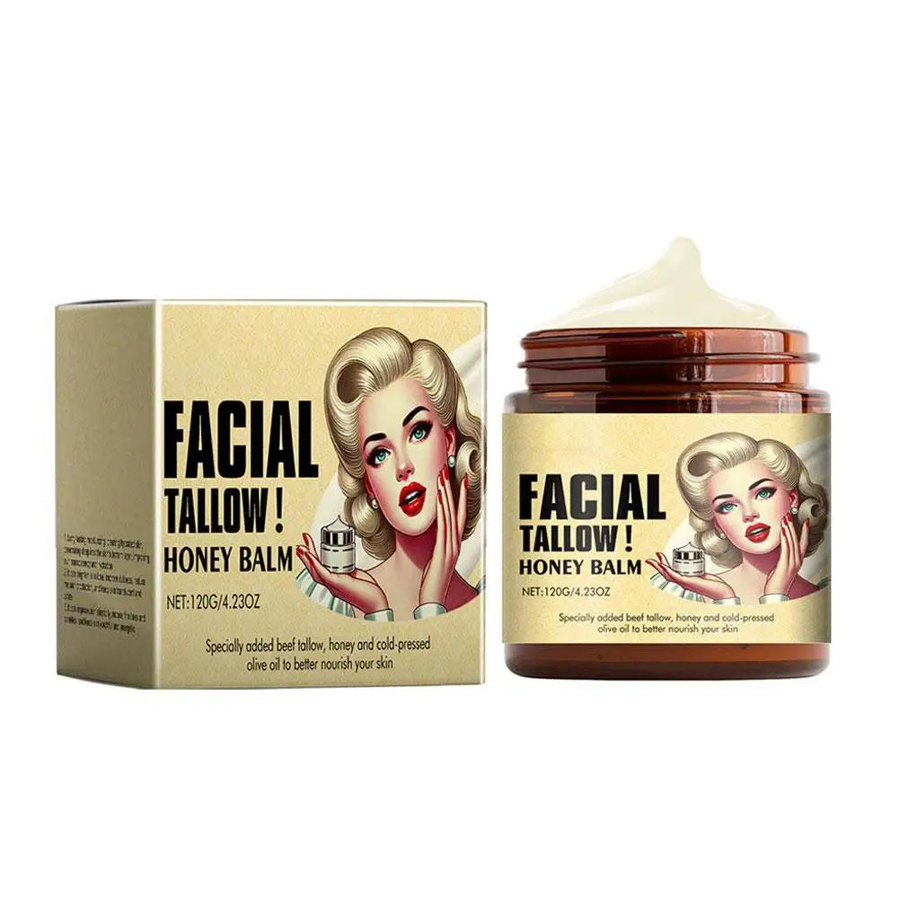 Baume Suif de Bœuf Miel Fouetté Hydratant Visage Corps Bio | MDN Store