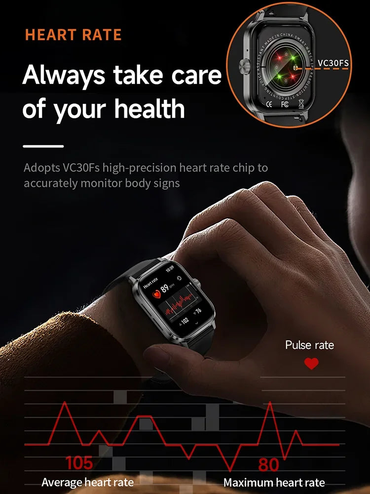 Montre Connectée Ultra-Fine 1.99" Appels Bluetooth GPS | MDN Store