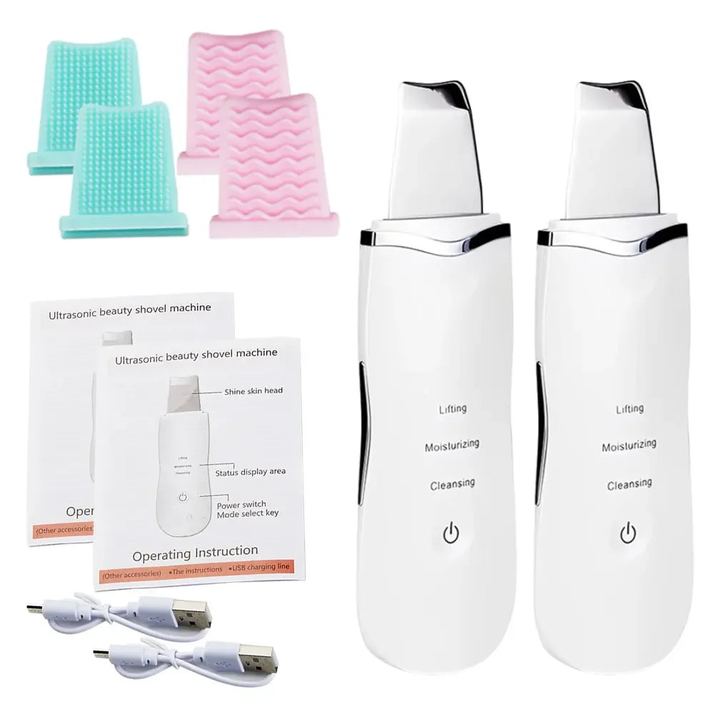 Epurateur de Peau Ultrasons Nettoyeur Pores Points Noirs EMS Visage | MDN Store 25