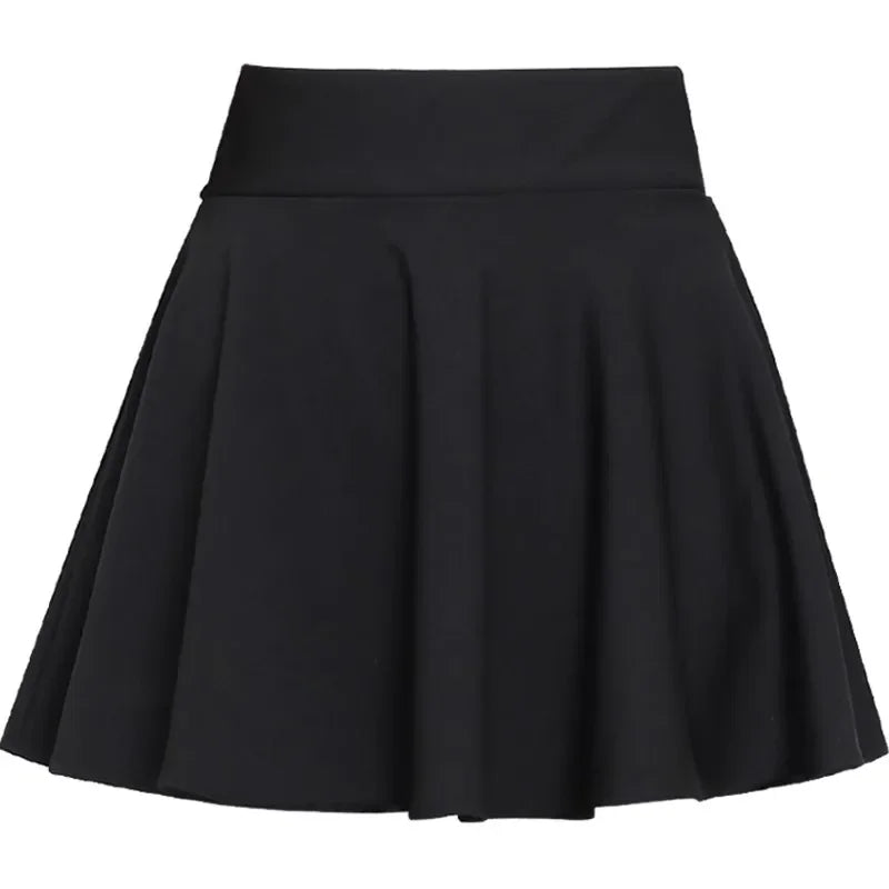 Jupe A-Line Taille Haute Grandes Tailles | MDN Store