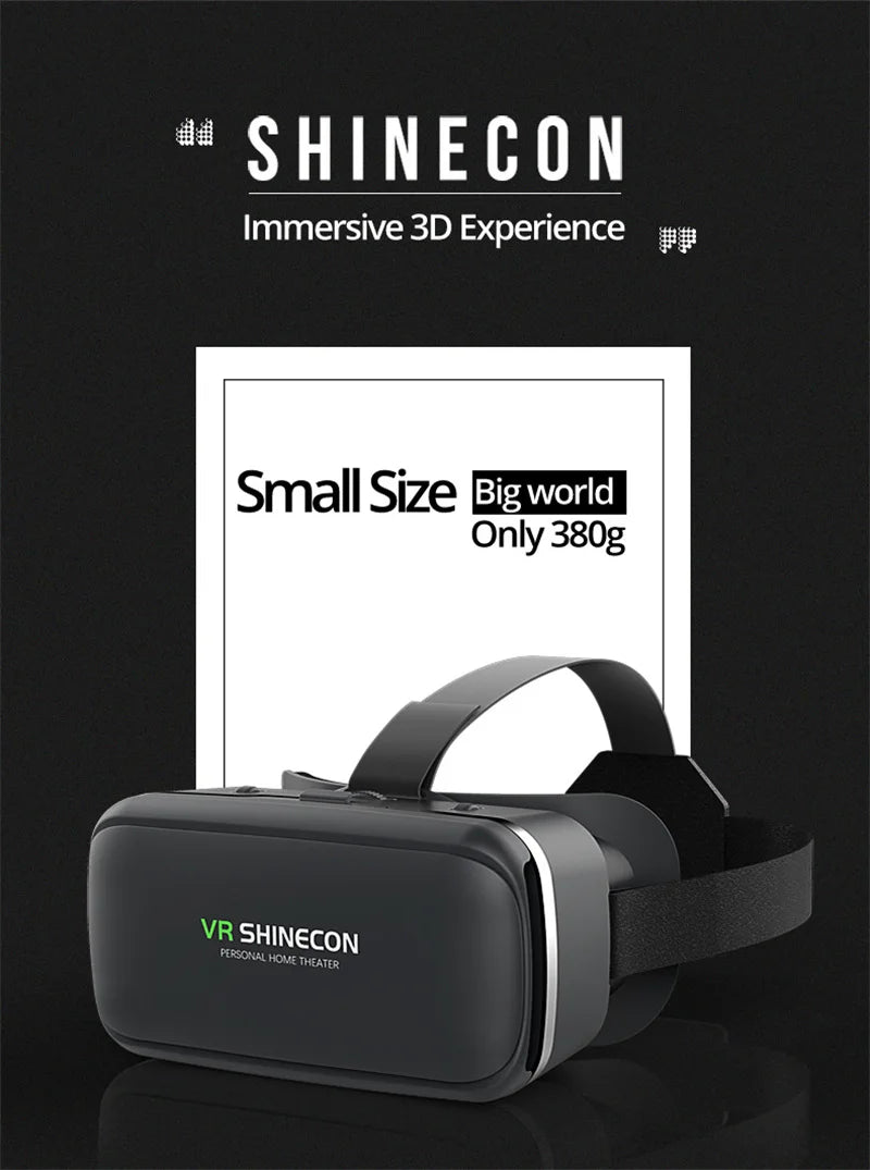 Casque VR Shinecon 10.0 Lunettes 3D Réalité Virtuelle Smartphone | MDN Store